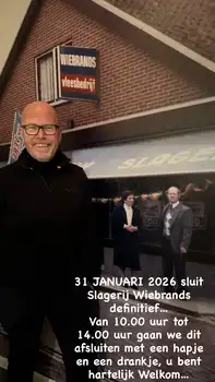 31 Januari sluit ik definitief... - Slagerij Wiebrands Bellingwolde